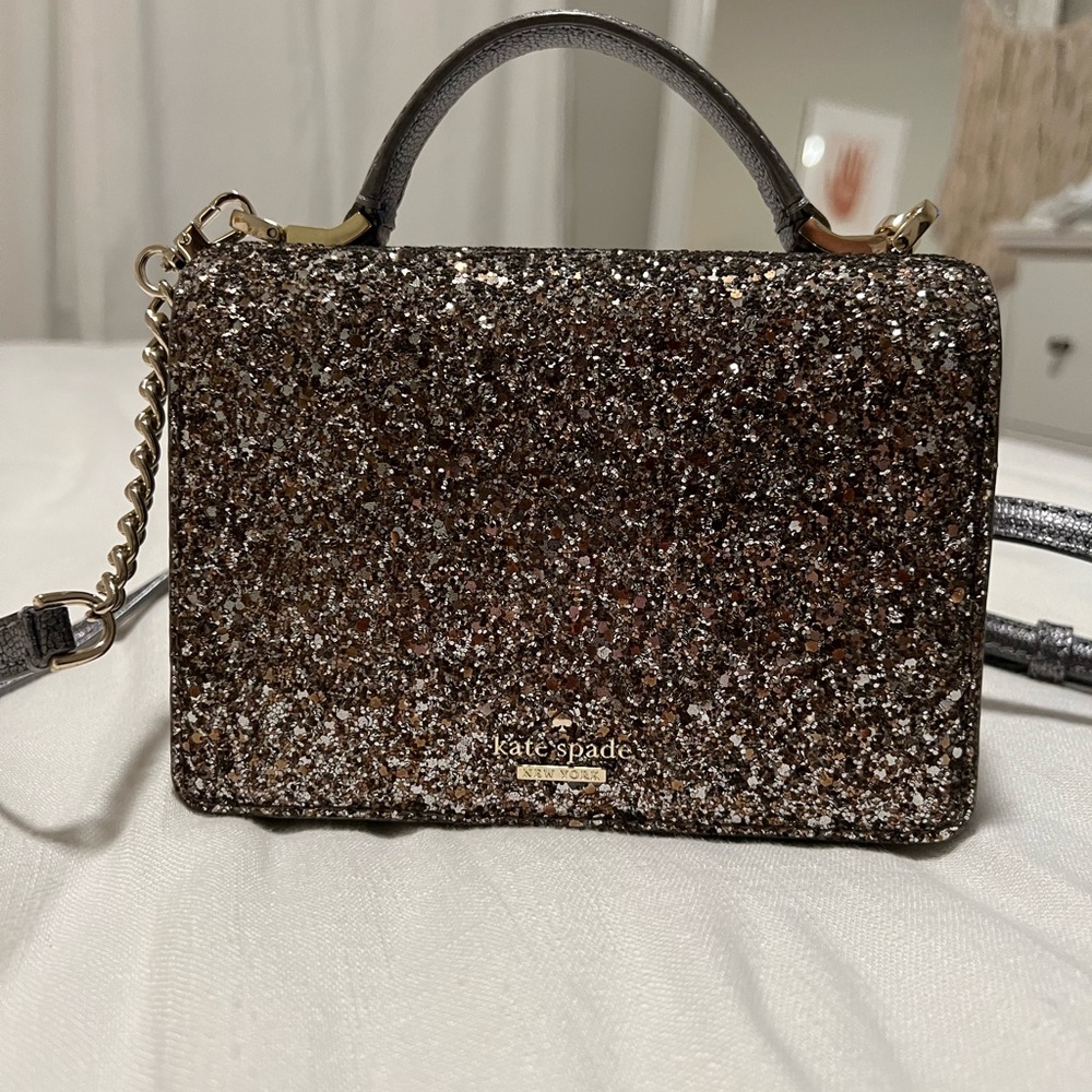 Sparkly Silver Kate Spade Purse